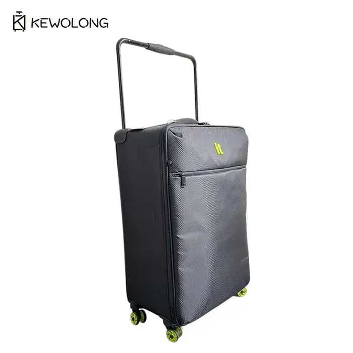 Bagage à carreaux extra large robuste – Valise étanche approuvée par la compagnie aérienne avec double roulettes et serrure TSA