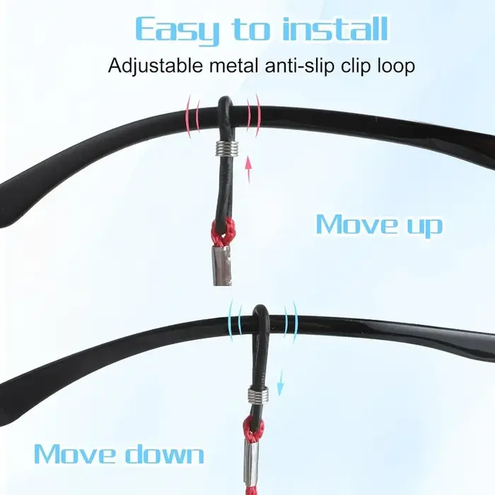 Cordon anti-perte pour lunettes