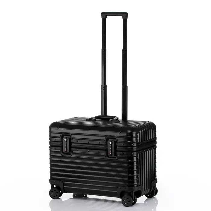 Bunnyfly 18/20 pouces en alliage d'aluminium magnésium moderne bagage à main approbation de l'air chariot en aluminium Portable taille de cabine valise