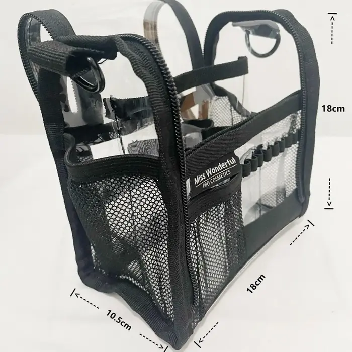 Grande Trousse de Toilette Transparente