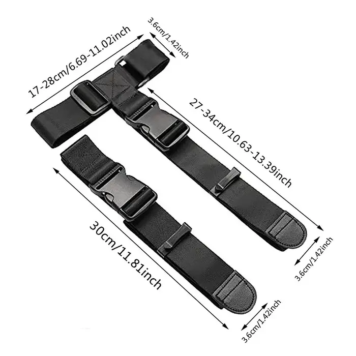 1 sangle de bagage de voyage, ceinture de valise élastique télescopique, sangle de fixation pour val