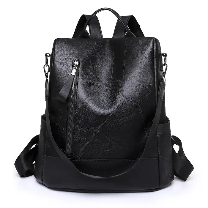 Sac à dos antivol pour femmes, sac à dos de styliste en cuir PU souple de haute qualité, Simple, à l
