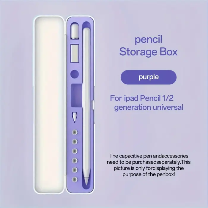 Étui de rangement de protection universel pour Apple Pencil 1/2 génération