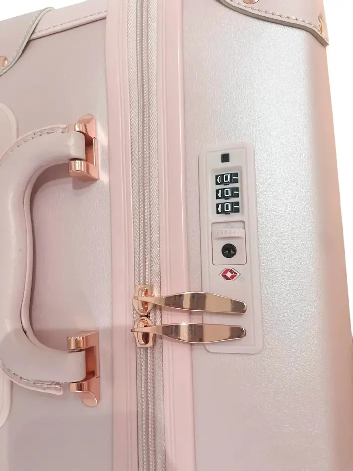 Ensemble de bagages Vintage en cuir pour femmes