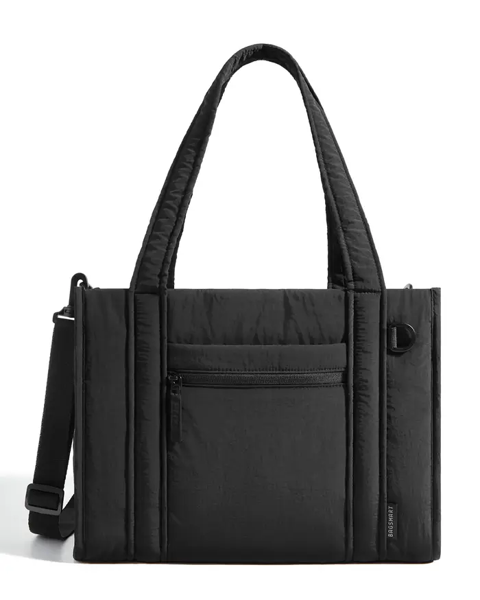 BAGSMART petit sac fourre-tout pour femmes sac à bandoulière multifonctionnel avec fermeture éclair 