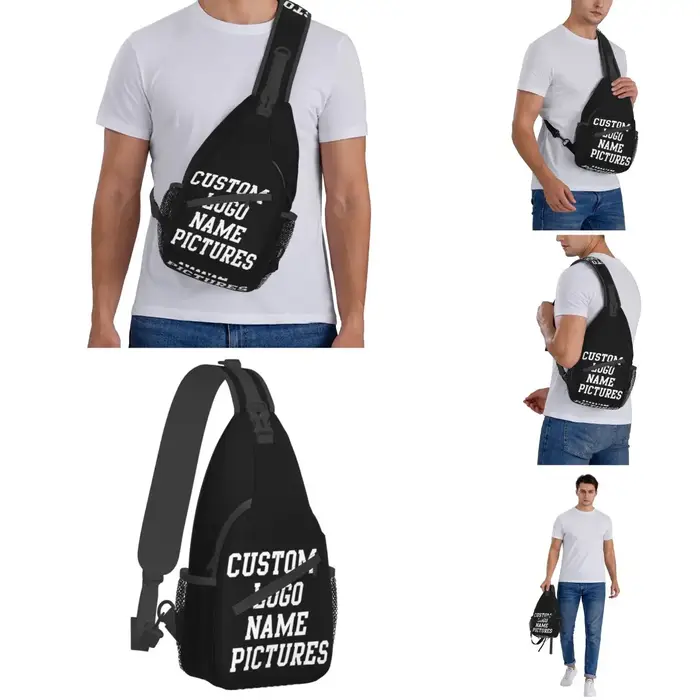Sac à Sangle Personnalisé avec Photo et Image pour Femme