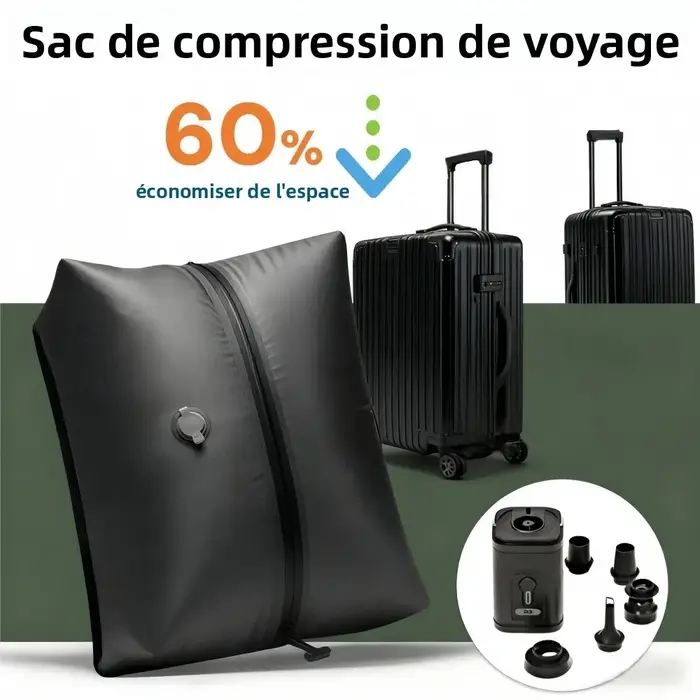 Sacs de compression pour valise