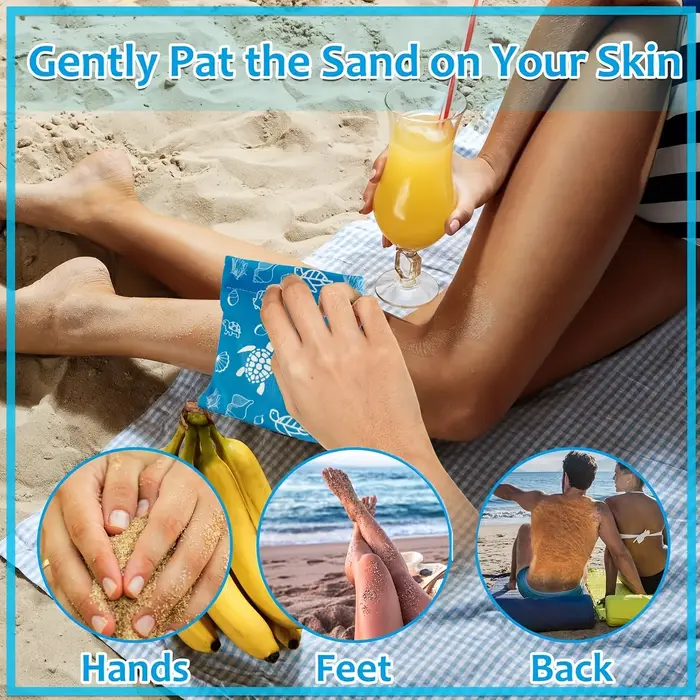 Sac anti-sable essentiel pour les vacances à la plage