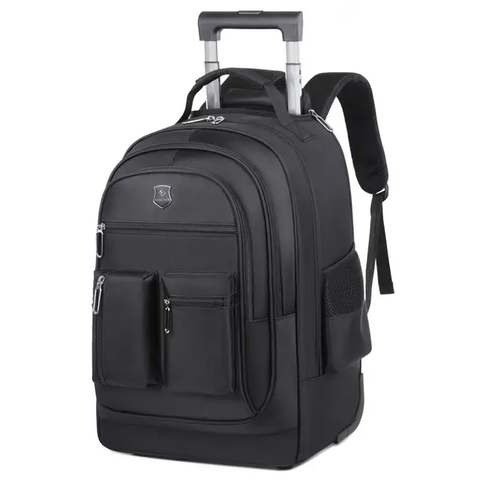 Sac à dos à roulettes portable pour adulte, idéal pour les voyages, le transport d'ordinateurs porta