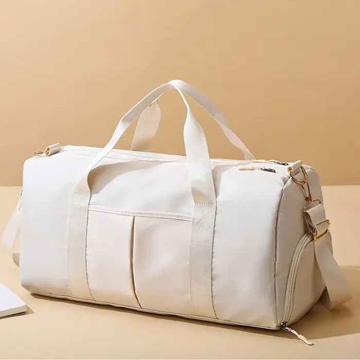 Sac de sport pour hommes et femmes, imperméable, avec compartiment pour chaussures, séparation sec/h