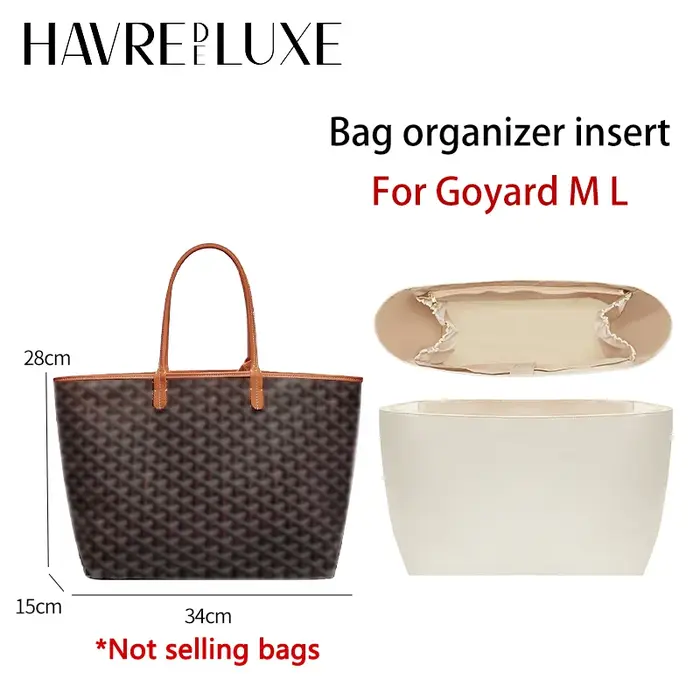 Insert d'organisateur de sac pour sac Goyard