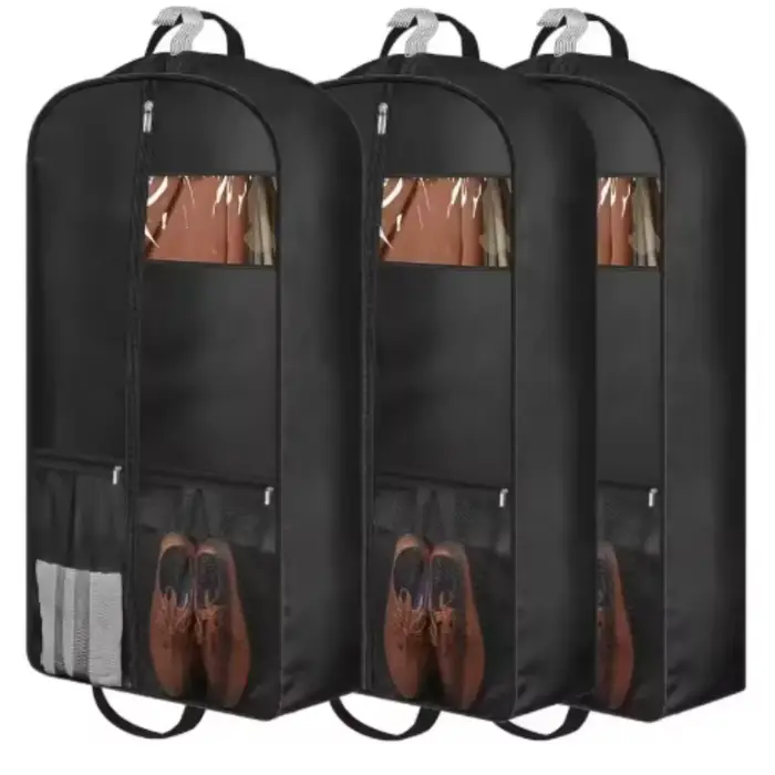 Sac de costume de voyage avec fermeture à glissière