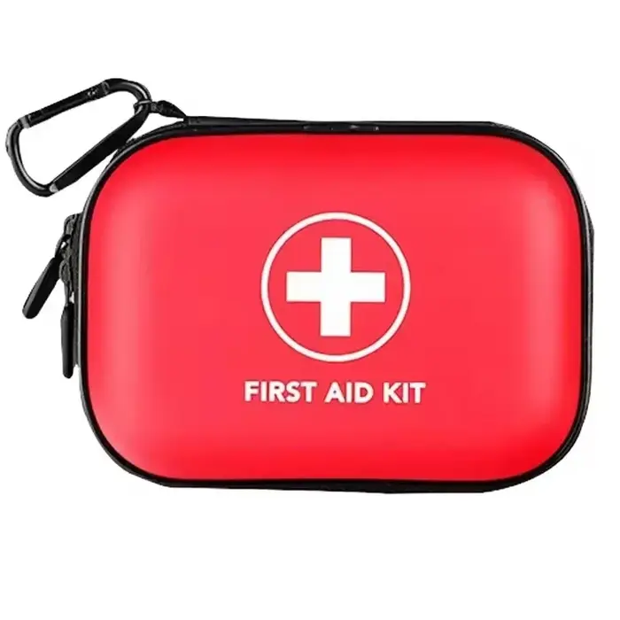 Trousse de premiers secours médicale portable, sac de rangement d'urgence pour voyage, boîte médicale d'extérieur, étui de rangement de premiers secours en EVA imperméable
