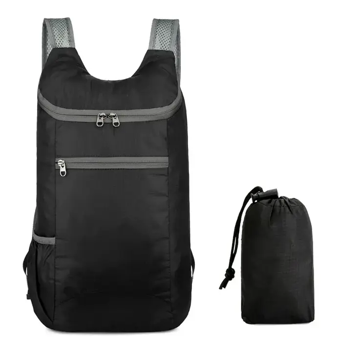 Sac de sport portable d'extérieur, style bandoulière, léger, pliable, sac à dos de sport, sac de voy
