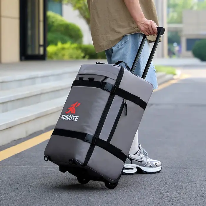 Sac à dos à roulettes sac à main sac à dos de voyage étanche avec roues pour hommes sac à dos roulant pour ordinateur
