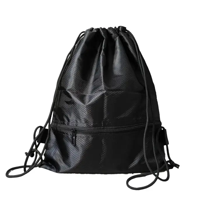 Sac à dos à cordon de serrage tendance, sac à dos de voyage portable, sac à dos de sport léger et si