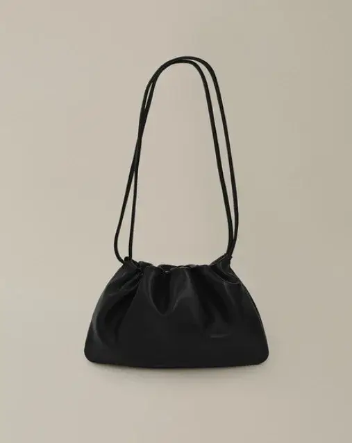Sac de rangement de luxe en cuir souple en forme de nuage, sac de rangement léger à la mode pour tél