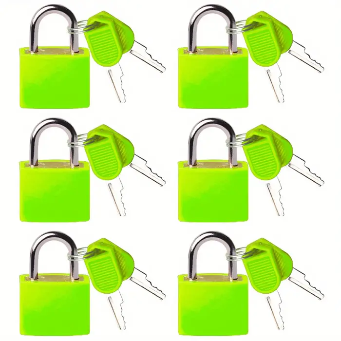 Mini cadenas en acier pour valise de voyage, petit cadenas pour bain, cadenas pour journal intime av
