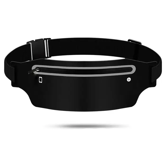 Sac de taille avec ceinture de course, sac banane de sport pour femmes et hommes, pochette étanche p
