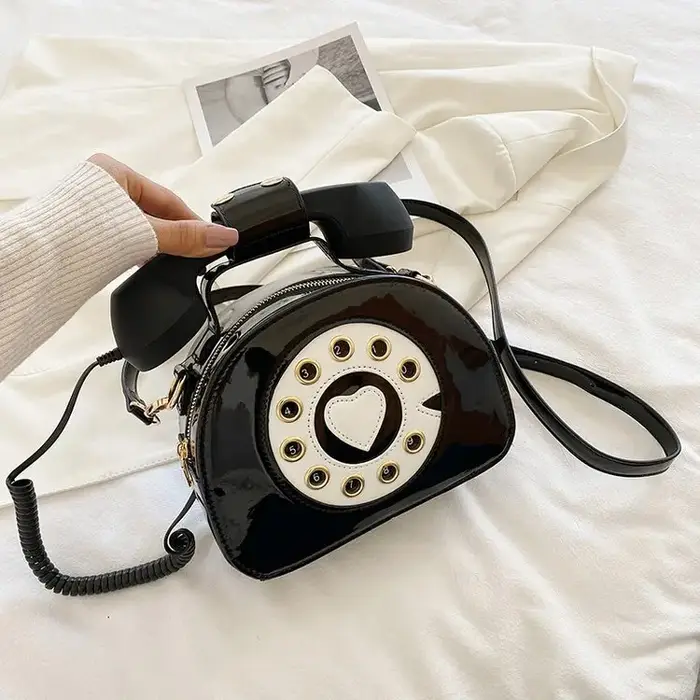 Gusure-Sacs à main en forme de téléphone pour femmes, sac à bandoulière, fourre-tout à poignée supér