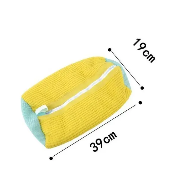 Sac à linge pour chaussures en fibres douces 360 ° Sac