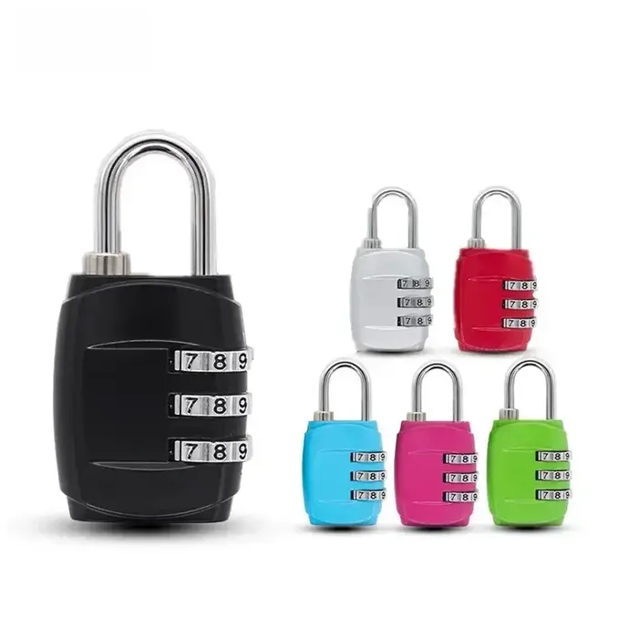 4 chiffres mot de passe serrure combinaison valise bagages métal Code mot