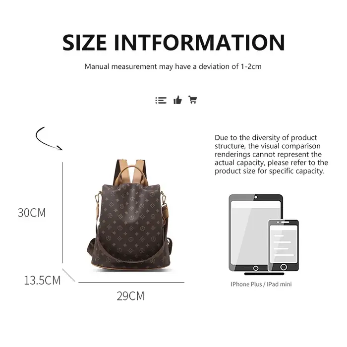 LAORENTOU sac à dos femme PVC cuir sac d'école décontracté 2025 hiver grande capacité sac de trajet haute qualité sac antivol