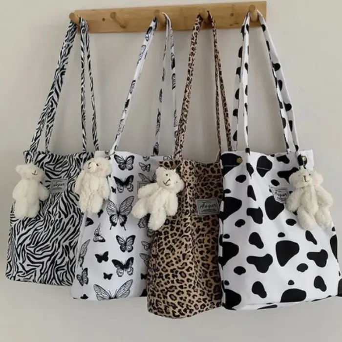 Grand sac fourre-tout coréen Chic et décontracté