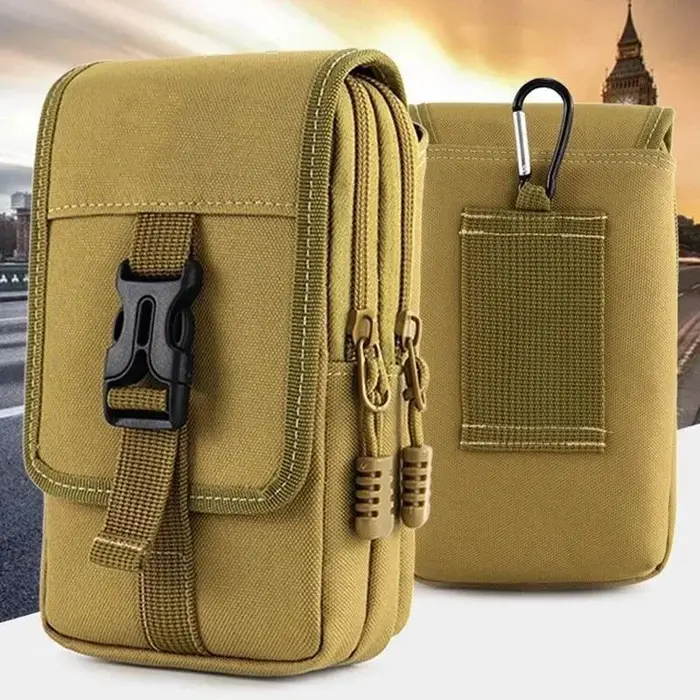 Sac de taille militaire étanche pour hommes