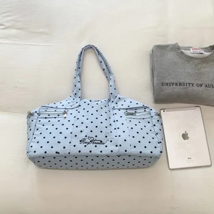 Sac fourre-tout à pois