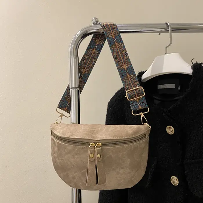 Hobo – sacoche de couleur unie pour femmes