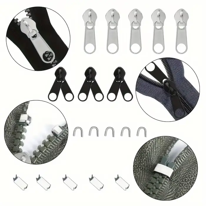 Kit de réparation de fermeture éclair amovible
