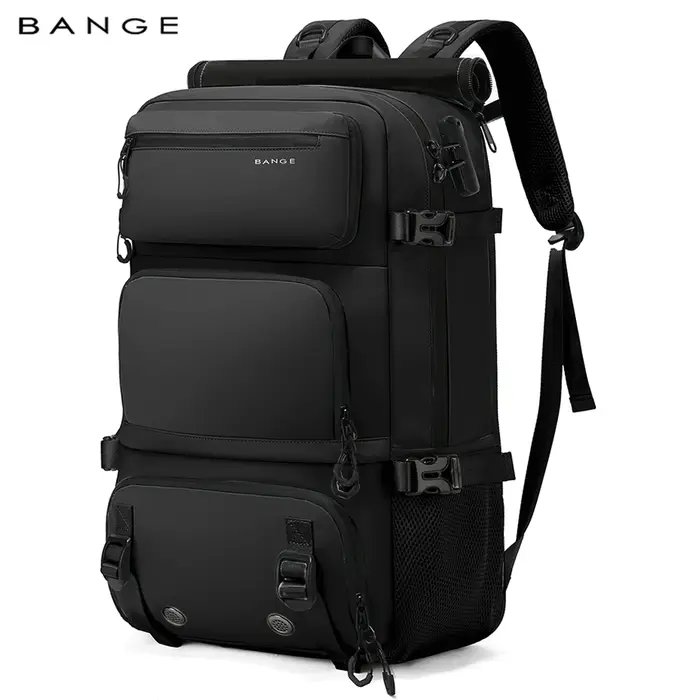 BANGE 30L Anti-vol étanche randonnée Camping sac à dos amovible Trekking sac à dos grande capacité voyage sacs de sport de plein air