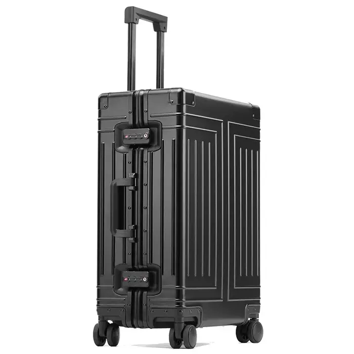 Valise voyage en Aluminium Étanche de 20/24/26/100% Pouces