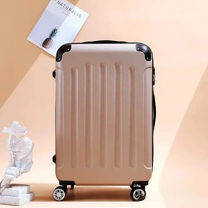 Valise Rétro Personnalisable avec Logo, Bagage de Voyage 20 Pouces, Bagage Cabine en Plastique ABS, 