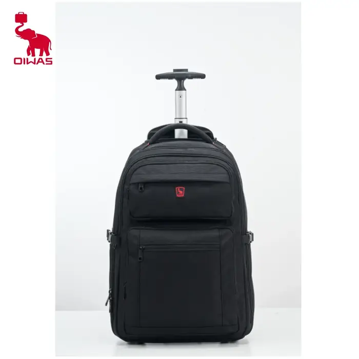 Sac à dos hybride OIWAS Executive - Bagage à roulettes transformable avec poignée télescopique