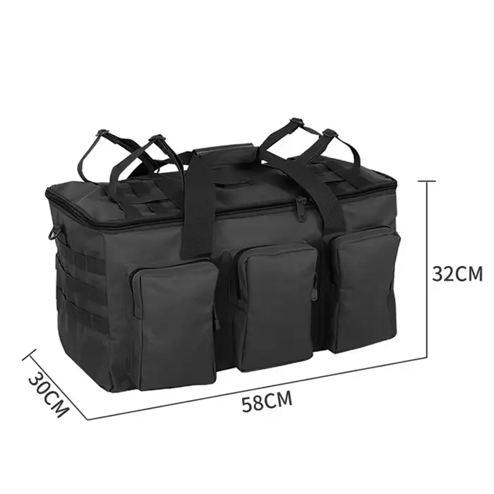 55L bagages sac polochon randonnée sacs de voyage tactique Camping sac à dos en plein air épaule sac à dos grand