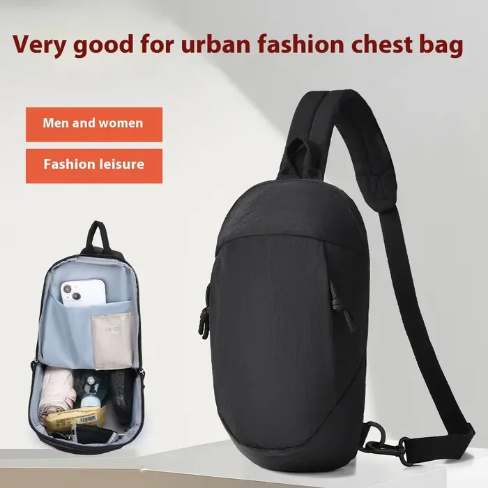 Sac à bandoulière léger et élégant pour hommes et femmes