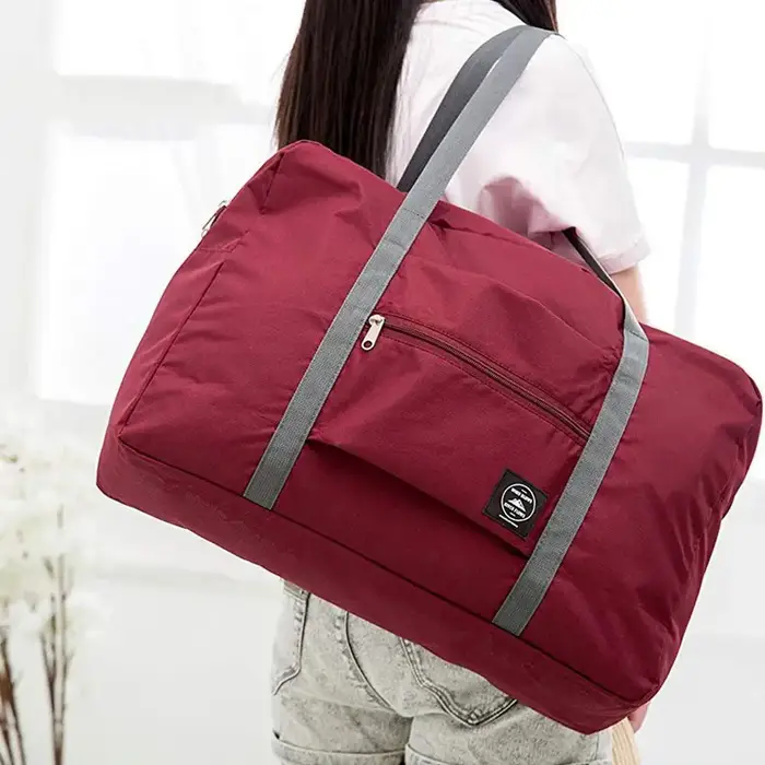 Sac de voyage pliable, sac de rangement de voyage léger