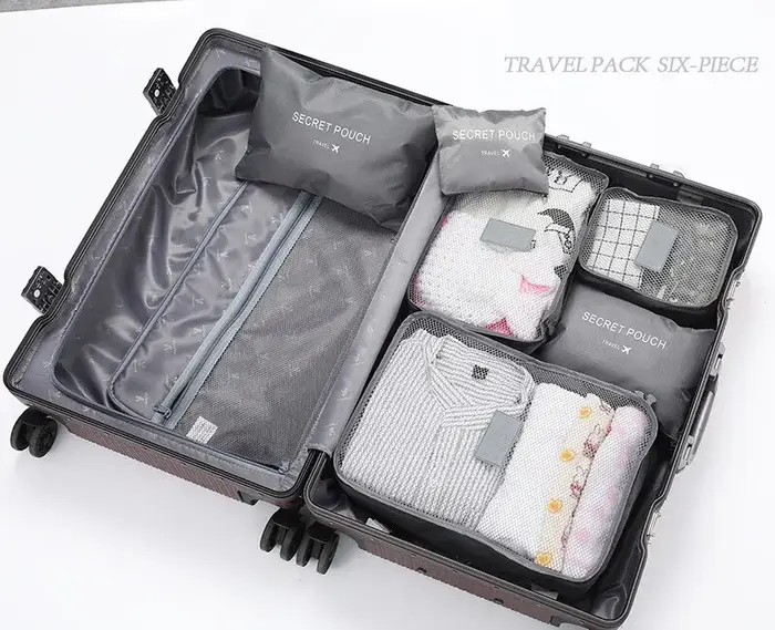 Ensemble de sacs de rangement pour vêtements de voyage