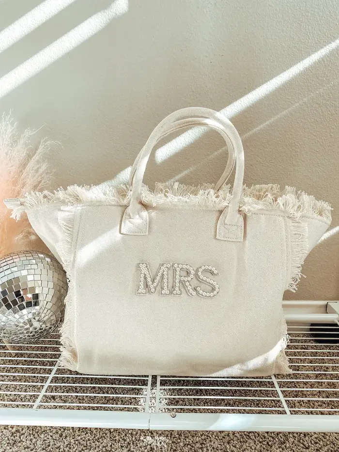Sac fourre-tout d'été pour la mariée |   Fourre-tout de demoiselle d'honneur |   Cadeau pour la mari