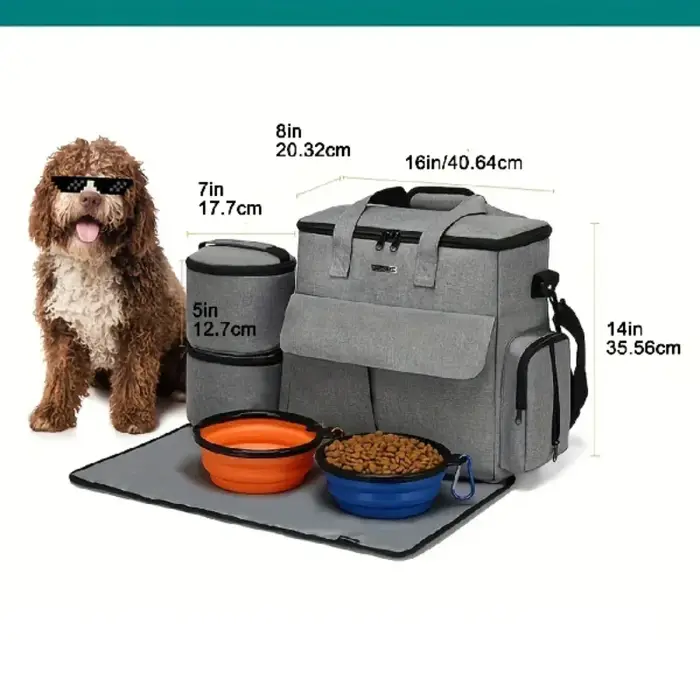 Grand ensemble de 6 sacs de voyage pour chien approuvés par les compagnies aériennes