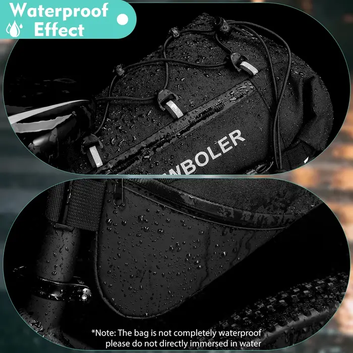NEWBOLER Sacoche de selle de vélo étanche VTT