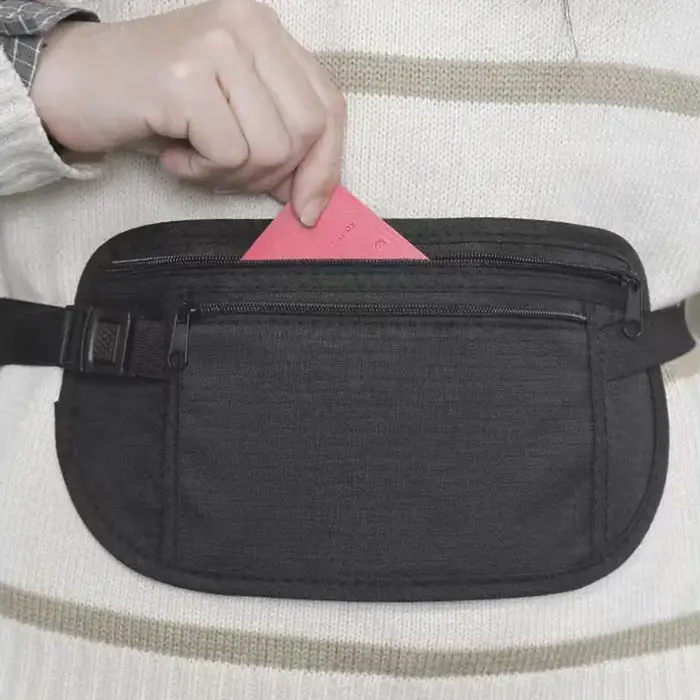 Sac de taille sportif antivol pour hommes et femmes