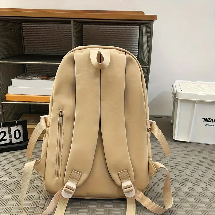 Sac à dos Simple grande capacité sport voyage sac à dos collège lycée loisirs sac tutoriel sac