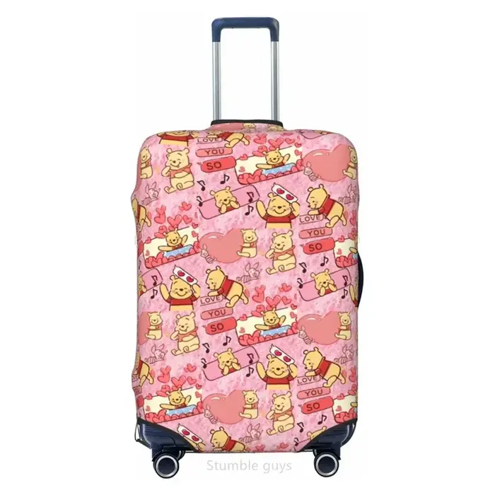 Housse de valise de voyage à motif d'ours