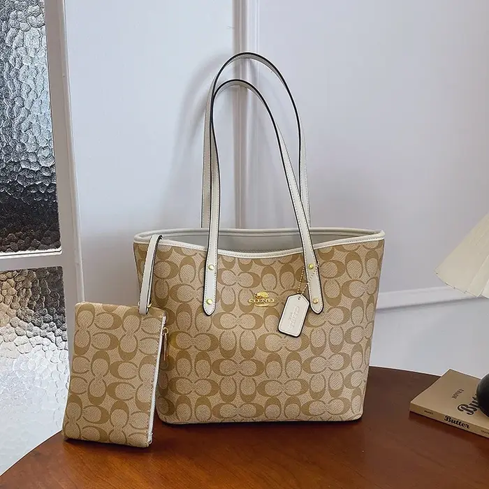 Sac fourre-tout grande capacité, imprimé tendance, à bandoulière, pour voyage, shopping, ville, styl