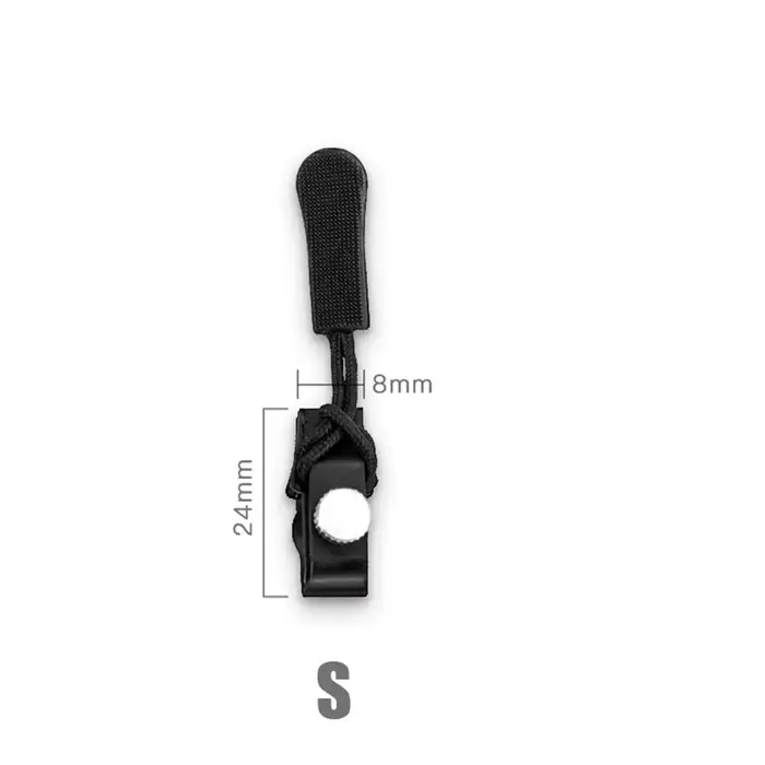 Kit de réparation de fermeture éclair durable, 3 tailles différentes, extracteur de fermeture éclair