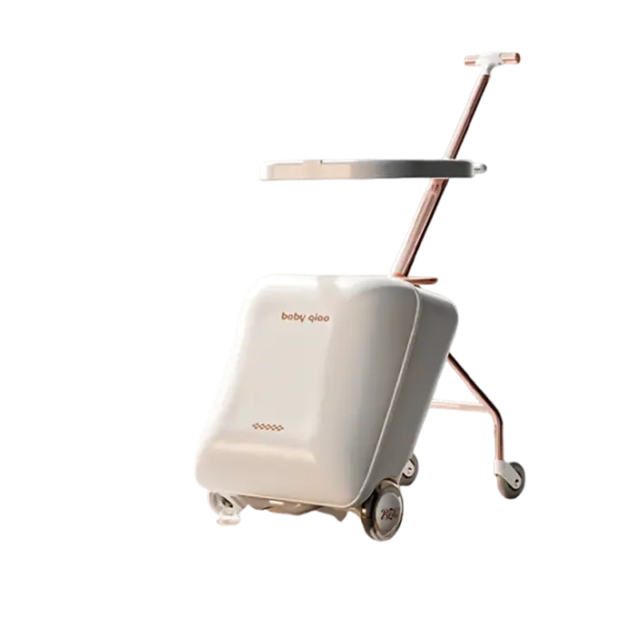 Nouvelle valise 2-en-1 pour enfants 2026 : Trolley détachable et poussette
