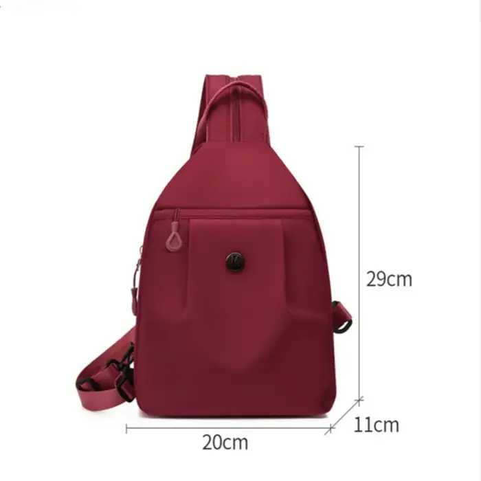 Mini sac à dos pour femme : sac à bandoulière simple